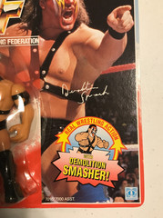 WWF Hasbro DEMOLITION SMASH Series 1 First Edition MOC – RARE!
