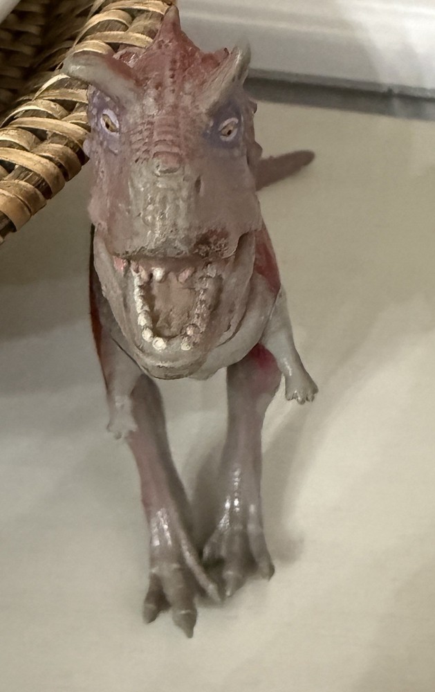 Vintage Carnotaurus Disney Movie Dinosaurs Figure 7”x12” RARE Dino