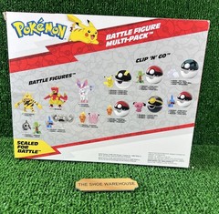 Pokemon Battle Figure 8 Pack Pikachu Eevee Mimikyu Raichu Togepi Set BRAND NEW