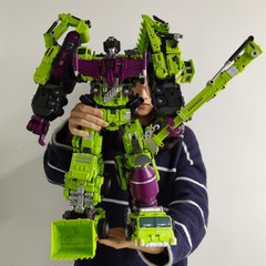 Transforms Devastator 6 In 1 Action Figure NBK GT Cool Kid Toy in Stock 38cm