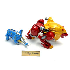 Bandai SMP Gaoranger Power Rangers Wild Force Gao Lion & Elephant Wildzord Pack