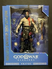 MCFARLANE GAMING EDITION KRATOS GOD OF WAR RAGNAROK FIGURE IN STOCK NOW BOY!