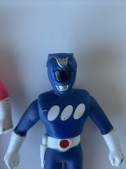 Vintage Super Robotic Rangers Lookalike Generic Pink Blue Green Action Figures