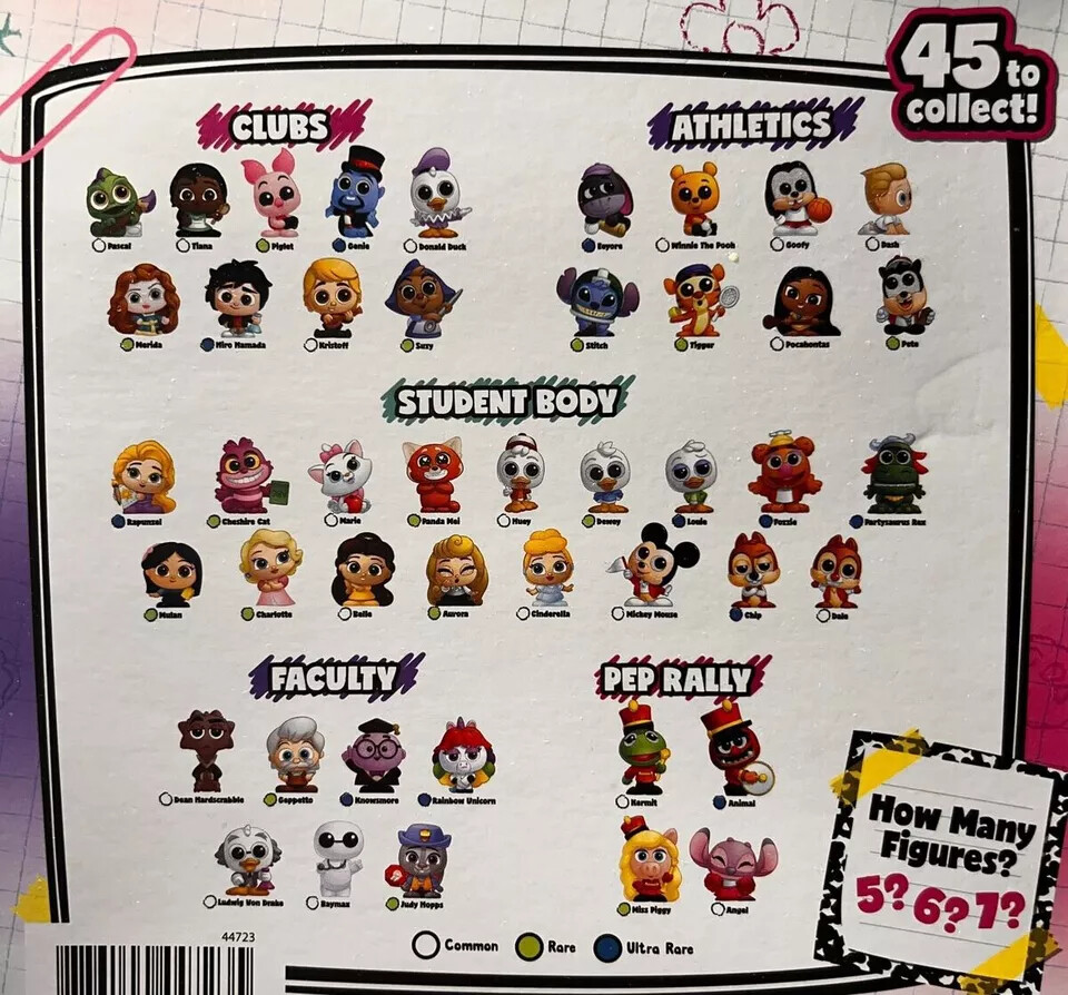 Disney Doorables Academy Figurines *You Pick* [Fozzie, Judy Hopps, Pluto, etc]