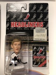 NHLPA Headlines Signature Series John Vanb, Wayne Gretzky, Patrick Roy, Martin B