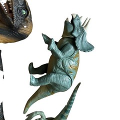 Vintage Jurassic Park Lot Utahraptor Velociraptor Triceratops Pachycephalosaurus