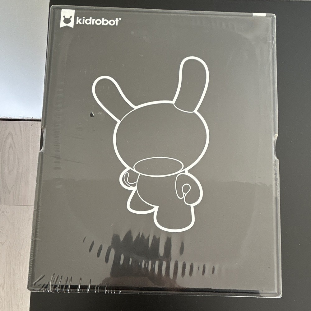 Kidrobot Dunny Andy Warhol Black Vinyl Figurine, 8 in, 15+, 2022