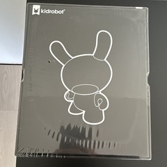 Kidrobot Dunny Andy Warhol Black Vinyl Figurine, 8 in, 15+, 2022