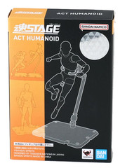 Tamashii Nations: Stage Act 4 Humanoid Stand Support (Clear) – 2 Stands Per Box