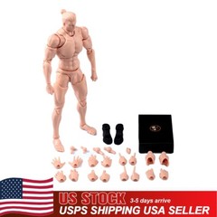 Romankey X COWL 1/12 Male Action Figure Joint Body Doll 6in Yellow Model w/Head
