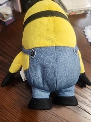 Despicable Me Minion Stuart Large Goggle Plush Stuffed Toy No Tags!