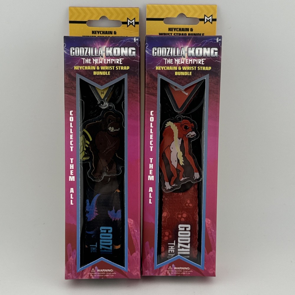 Godzilla x Kong The New Empire Keychain & Wrist Strap – Kong/Skar King