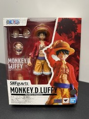 🔥SH Figuarts Monkey D Luffy The Raid on Onigashima One Piece Figure Bandai New
