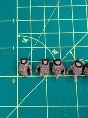 1/12 Scale 4 Sets Of Half Gloved Caucasian Hands #2 For 6″ Figure “I SHIP DAILY”