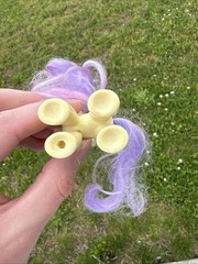 My Little Pony “Sunshine Petals” Ponymania Unicorn MLP FiM 3in Brushable