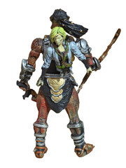VERY RARE MEXICAN TOY ACTION FIGURE DEPREDADOR BADLANDS