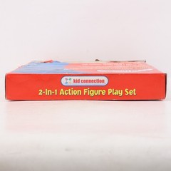 Kid Connection 2-In-1 Action Figure Play Set Firefighter Police #11472 12″