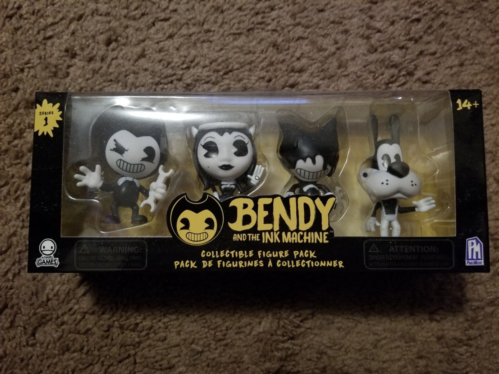 Bendy And The Ink Machine Collectible Figure 4 Pack PhatMojo Series 1