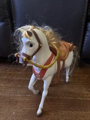 Disney Tangled Princess Rapunzel Toy Horse MAXIMUS with Saddle