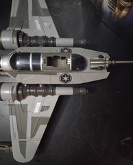 🔥🔥2008 STAR WARS: THE CLONE WARS ARC-170 (SHADOW SQUADRON) FIGHTER – COMPLETE