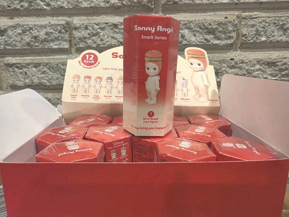 Unopened Sonny Angel – Snack Series (One Single Blind Box)