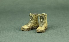 1/6 Combat Tactic Sand Boots for 12″ male figure Hot toys Phicen ganghood ❶USA❶