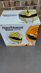 White Ranger Helmet SIGNED Jason David Frank Power Rangers Lightning Collection