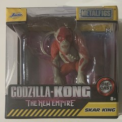 Jada Metalfigs Die Cast Godzilla x Kong The New Empire SKAR KING