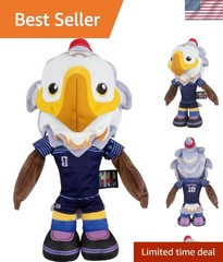 FIFA World Cup 2026 8-Inch Plush – Official Clutch Bald Eagle Mascot with Bl…