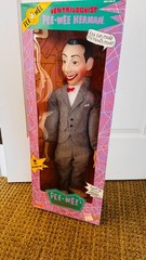 Vintage 1987 Pee-Wee Herman 17″ Ventriloquist Matchbox NEW in BOX