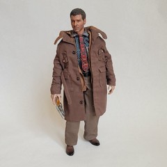 Deckard Blade Runner custom kitbash 12” 1/6 action figure Harrison Ford