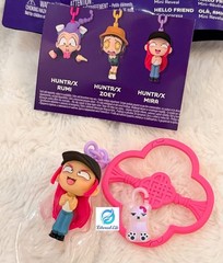 Netflix KPop Demon Hunters Mini Collectible Keychain Doll, MIRA