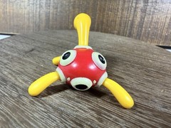 Pokemon Shuckle Figure Jazwares Nintendo Red Yellow Turtle Vinyl Figurine