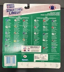 1988 STARTING LINEUP CARLOS CARSON KANSAS CITY CHIEFS RARE REGIONAL RELEASE MOC
