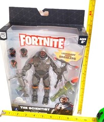 New FORTNITE The Scientist BRAWLERS 7″ ACTION FIGURE WEAPONS Jazwares, sealed