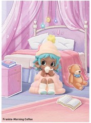 POP MART x Lil Peach Riot Sleepover Series Frankie-Morning Coffee Figure Doll