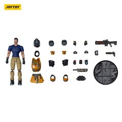 JOYTOY 1:25 action figures Army UNSC Assaulter Moreau 3in toys