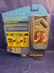 James Cameron Avatar Colonel Miles Quaritch Action Figure webcam I-TAG 2009