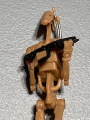2010 Star Wars The Clone Wars BATTLE DROID COMMANDER figure