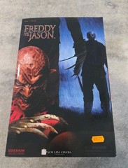 2004 FREDDY VS JASON MOVIE KRUEGER 12″ SIDESHOW VINTAGE WINDOW BOX DOOR FLAP