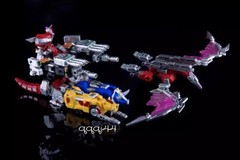 New Lucky Cat Micro Cosmos MC-03 mini Beast Lord Meagzord Set of 5 Gift IN STOCK