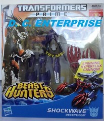 TRANSFORMERS PRIME BEAST HUNTERS SHOCKWAVE VOYAGER CLASS NEW IN BOX VIETNAM 2012
