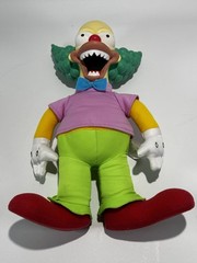 2001 Playmates The Simpsons Krusty the Clown Pull String Talking Doll Tested