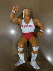 Vintage 1988 Hulk Hogan LJN Titan Sports White Shirt Wrestling Superstars