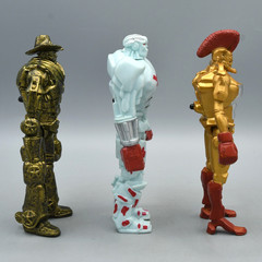 Real Steel Action Figure Lot of 3 Jakks Pacific 2011 Midas Ambush Six Shooter