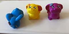 3D PRINTED HAND-PAINTED Bunny Figures EASTER, SPRING CUTIES (choose your color)
