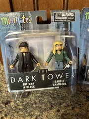 FULL SET OF 2017 DARK TOWER 6 FIGURES MINT NRFP JACK,LAURIE,TRACKER,GUNSLINGER