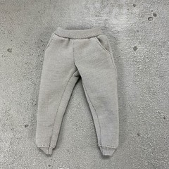 MO-SPT-GY: 1/12 Grey Jogging Pants for 6″ slim action figure body