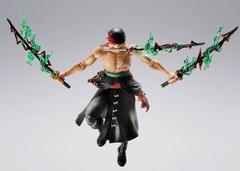 Bandai S.H.Figuarts Roronoa Zoro The King of Hell Figure ONE PIECE New In Stock