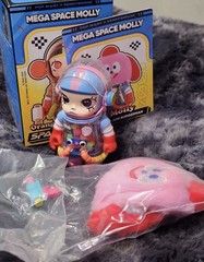 POP MART 🅰️ Authentic MEGA SPACE MOLLY 100% Series 4 [ JON BURGERMAN ] Figure